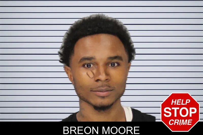 Breon Moore mugshot