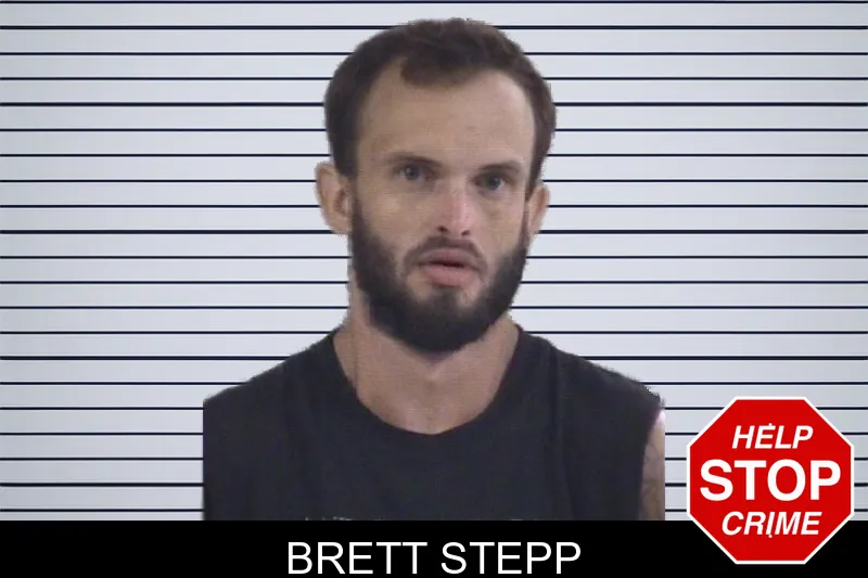 Brett Stepp mugshot