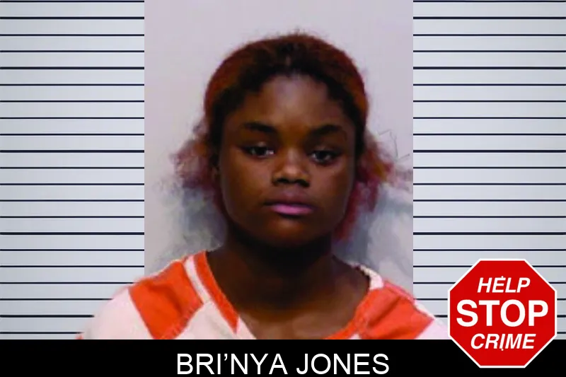 Bri’Nya Jones mugshot