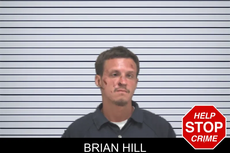 Brian Hill mugshot