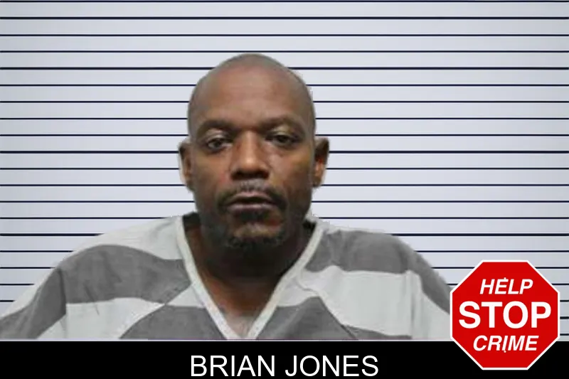Brian Jones mugshot