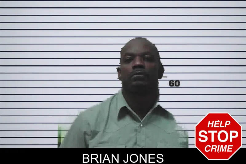 Brian Jones mugshot