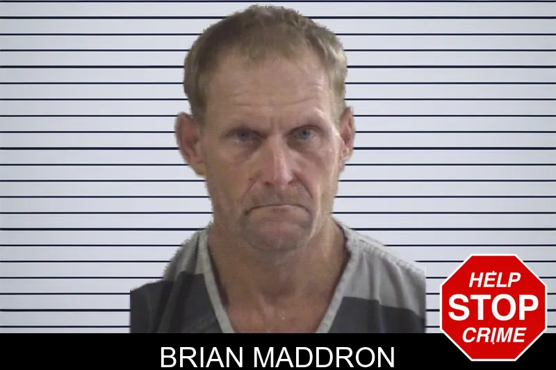 Brian Maddron mugshot