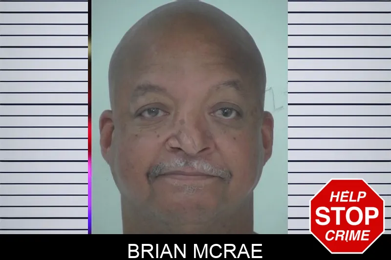 Brian McRae mugshot