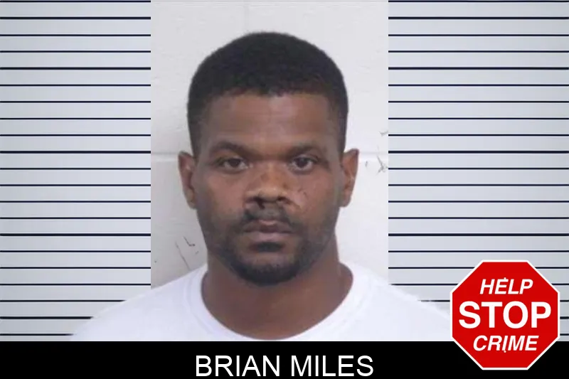 Brian Miles mugshot