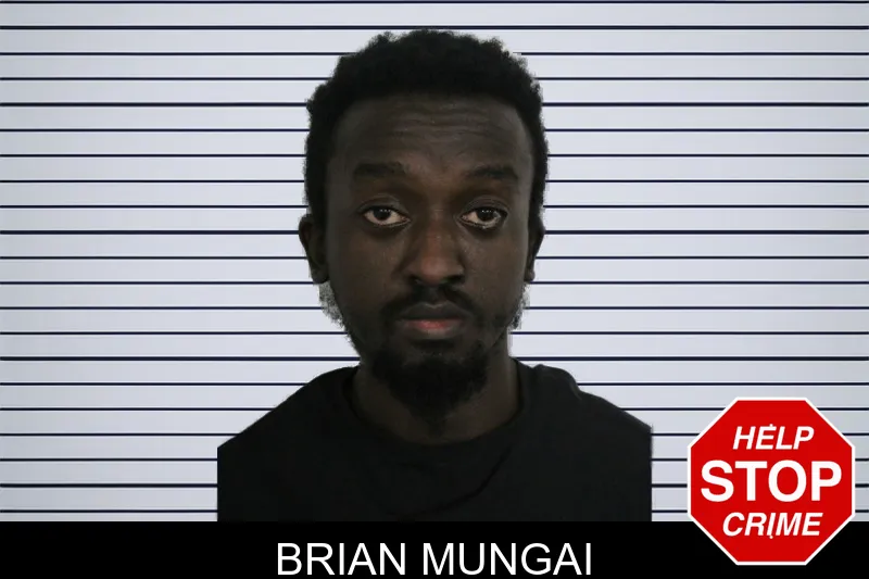 Brian Mungai mugshot