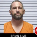 Brian Sims mugshot