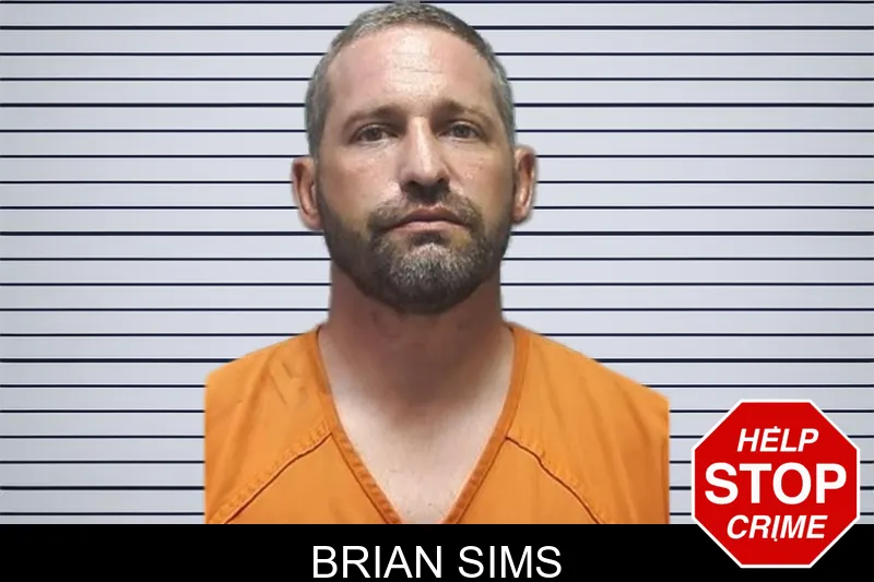 Brian Sims mugshot