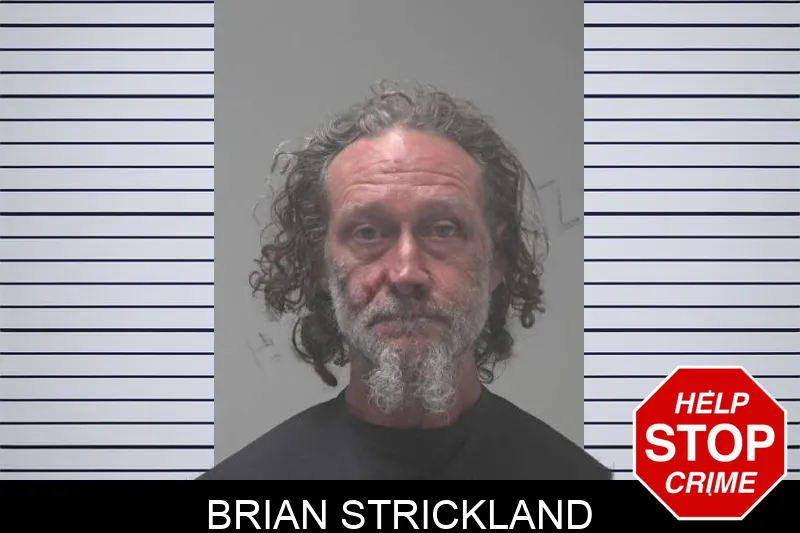 Brian Strickland mugshot