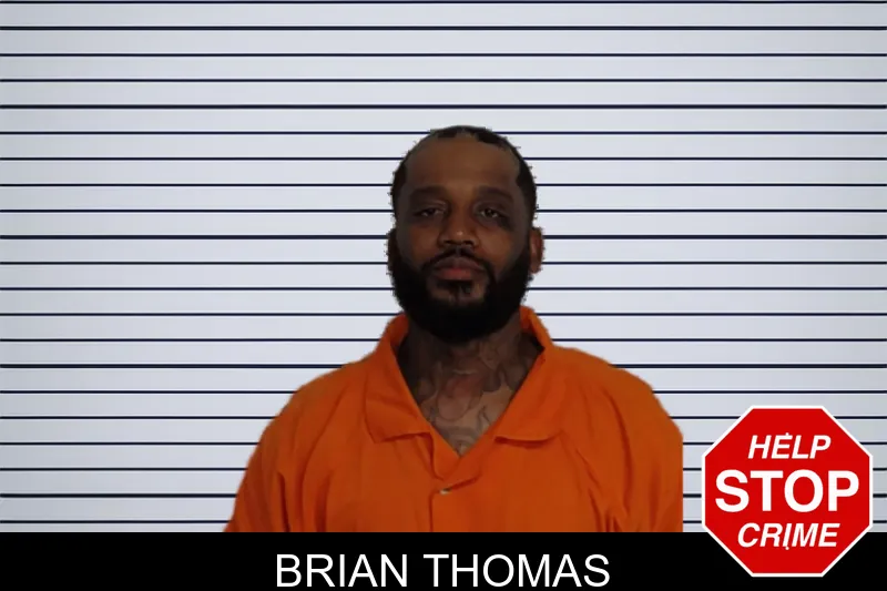 Brian Thomas mugshot