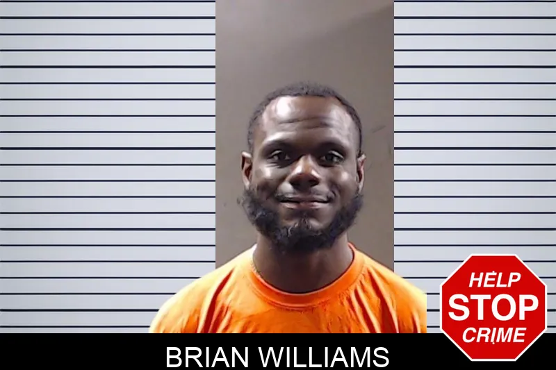 Brian Williams mugshot