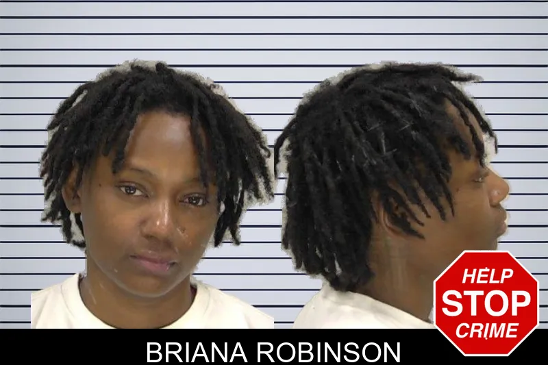 Briana Robinson mugshot
