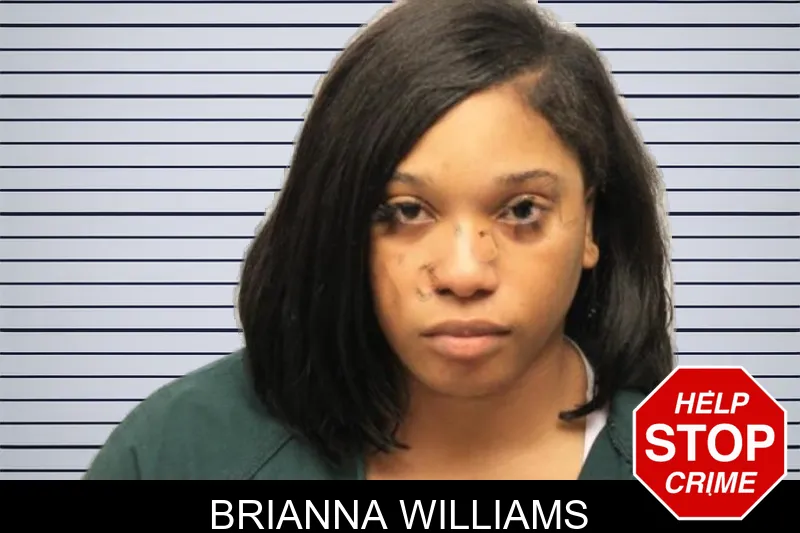Brianna Williams mugshot