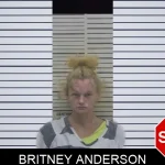 Britney Anderson mugshot