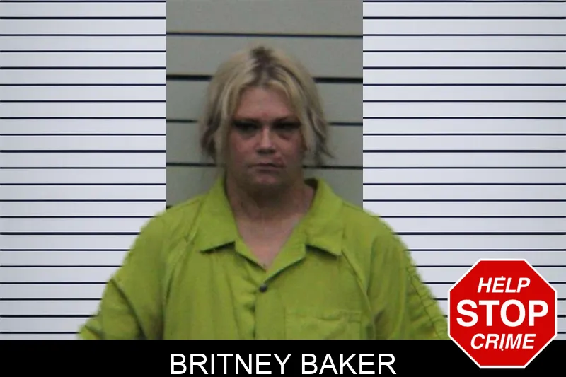Britney Baker mugshot