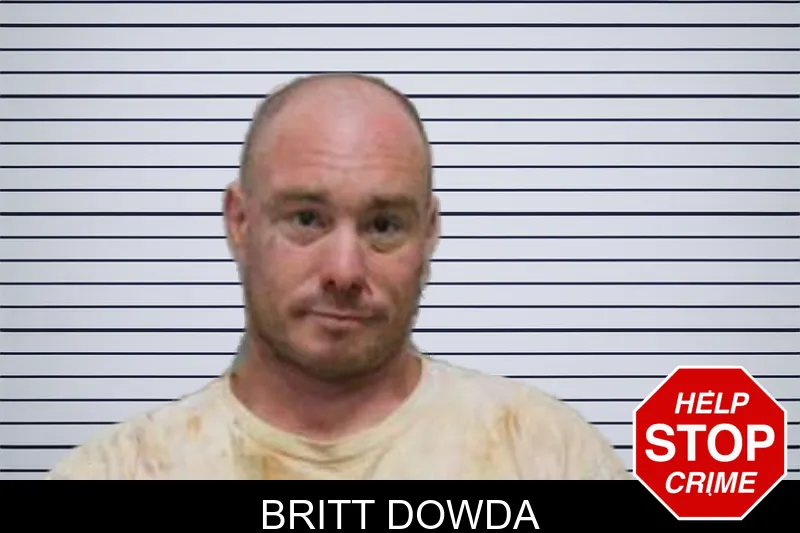 Britt Dowda mugshot