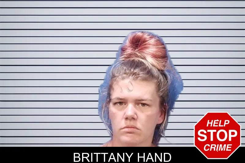 Brittany Hand mugshot
