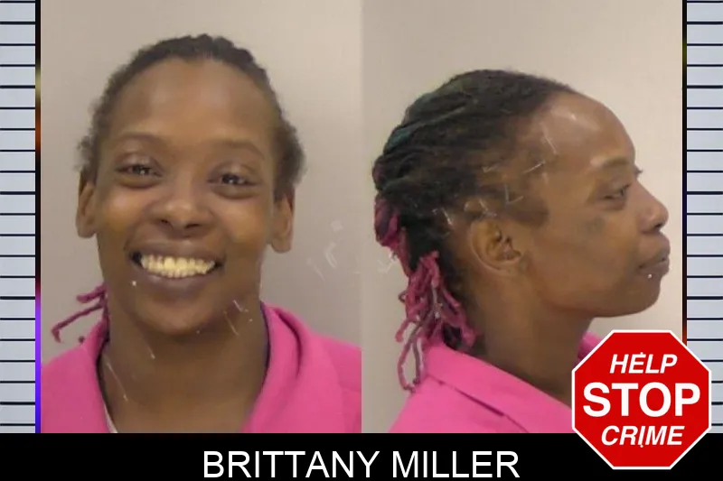 Brittany Miller mugshot