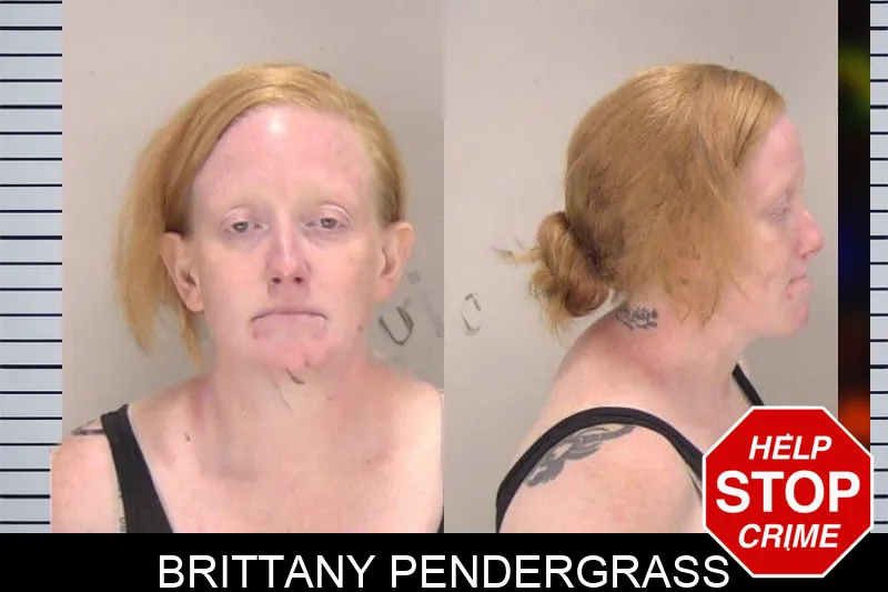 Brittany Pendergrass mugshot