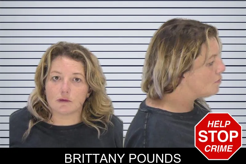 Brittany Pounds mugshot