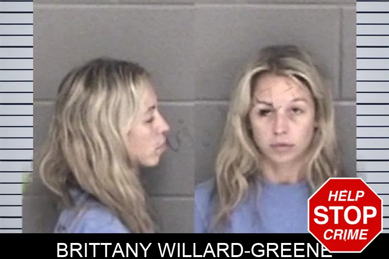 Brittany Willard-Greene mugshot