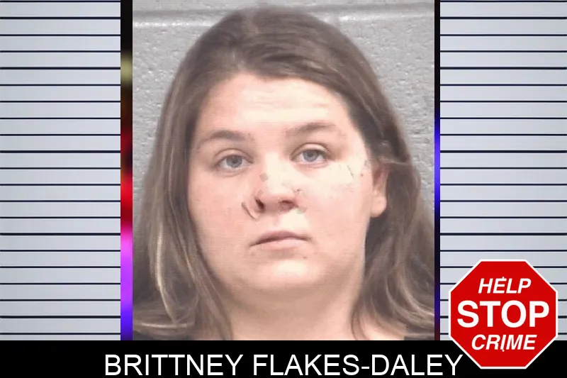 Brittney Flakes-Daley mugshot