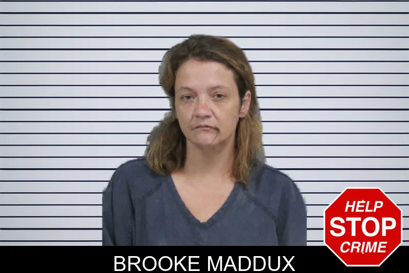 Brooke Maddux mugshot