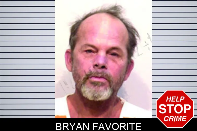 Bryan Favorite mugshot