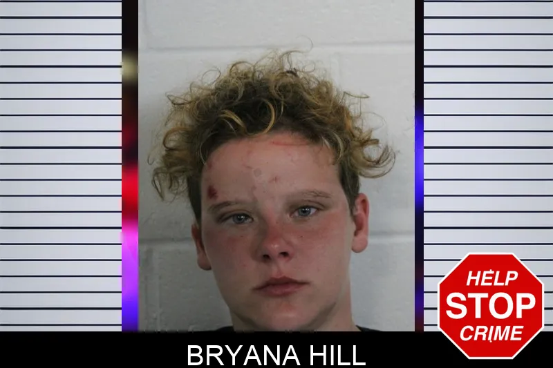 Bryana Hill mugshot