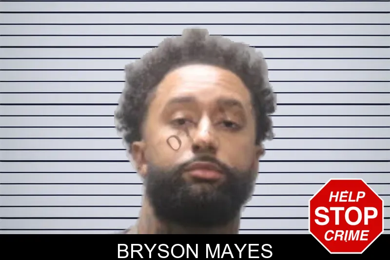 Bryson Mayes mugshot