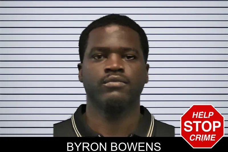 Byron Bowens mugshot