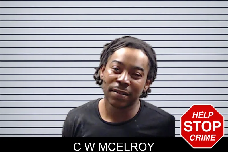C W McElroy mugshot