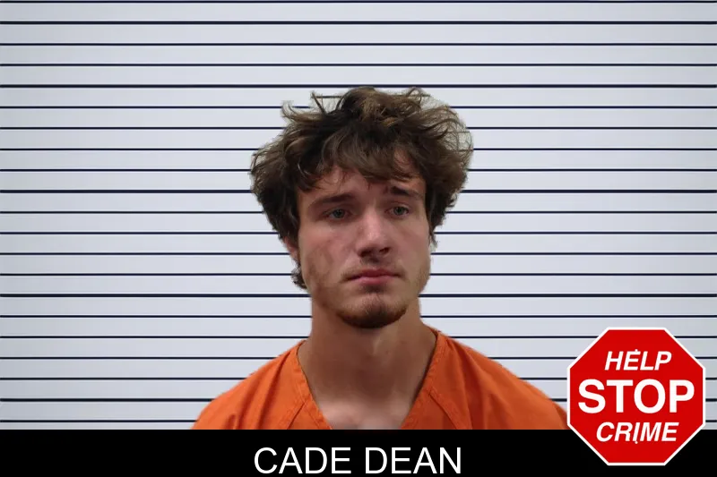 Cade Dean mugshot