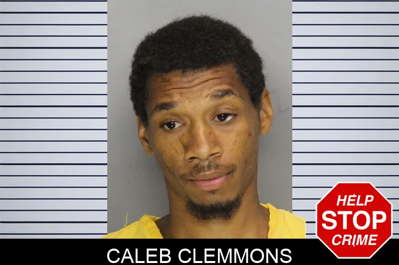Caleb Clemmons mugshot