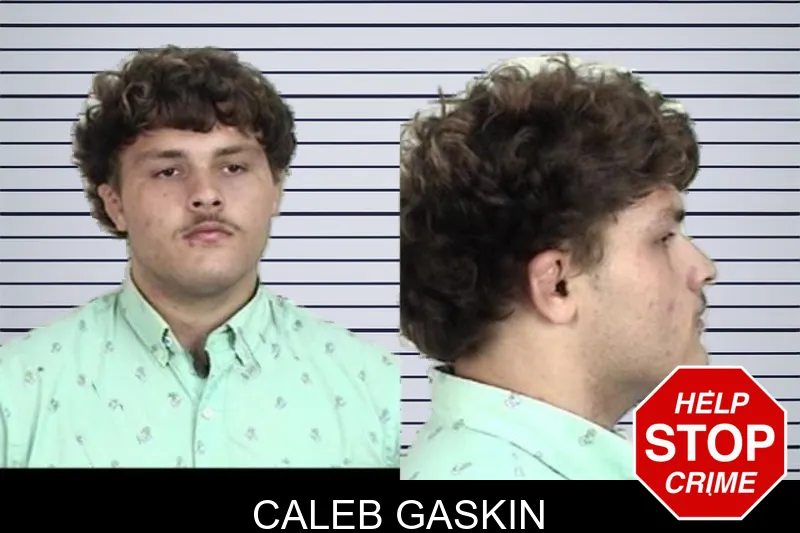Caleb Gaskin mugshot
