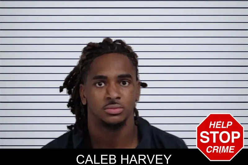 Caleb Harvey mugshot