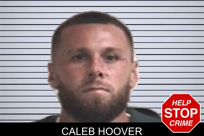 Caleb Hoover mugshot