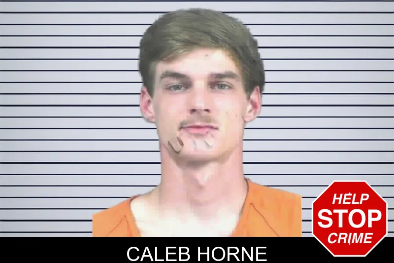 Caleb Horne mugshot