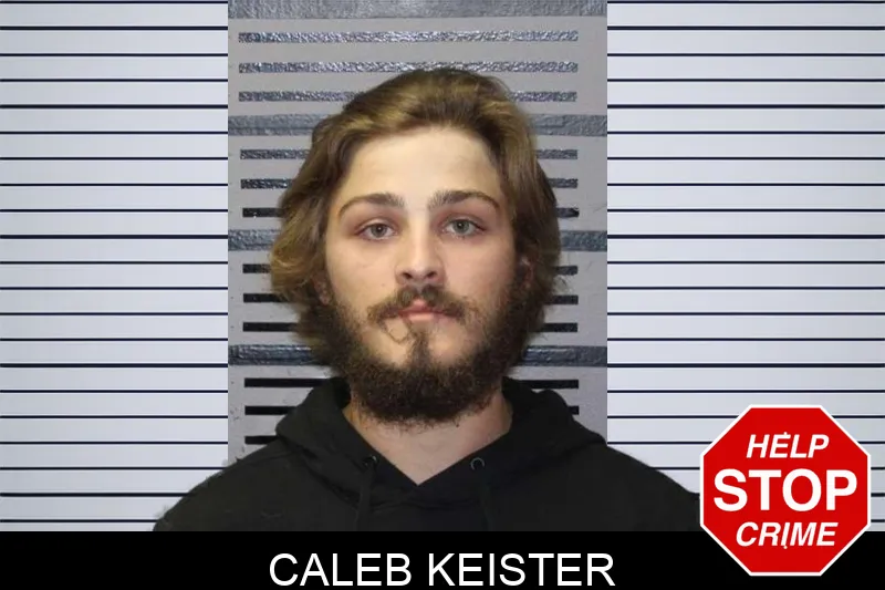 Caleb Keister mugshot