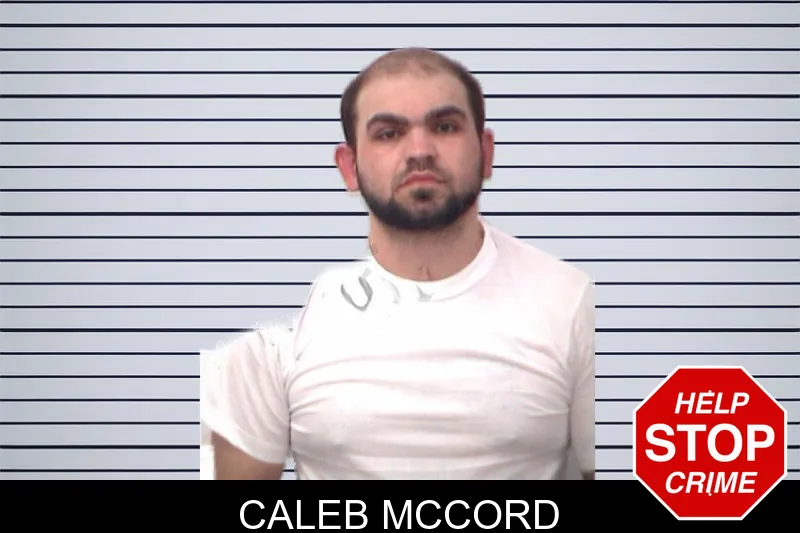 Caleb McCord mugshot