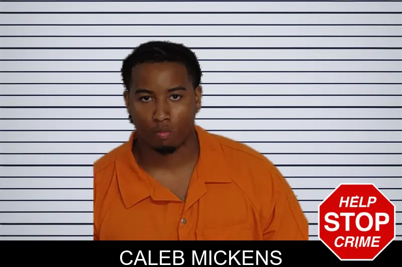 Caleb Mickens mugshot