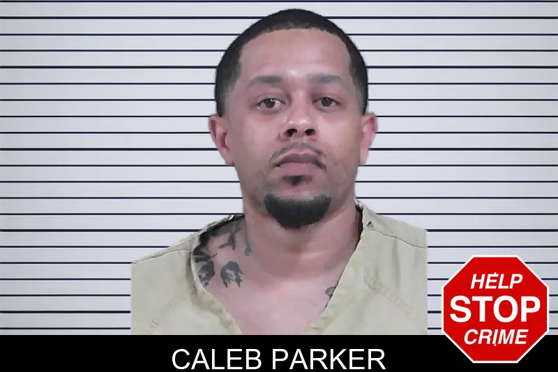 Caleb Parker mugshot