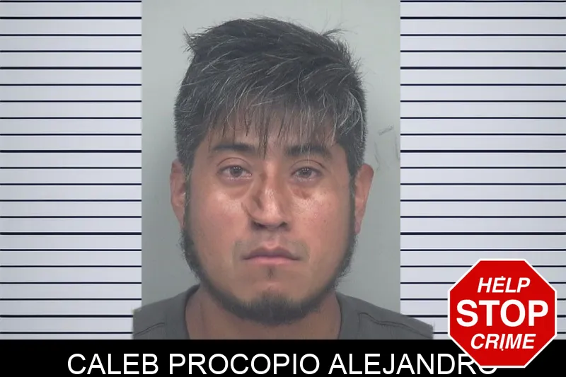 Caleb Procopio Alejandro mugshot