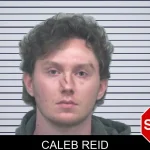 Caleb Reid mugshot