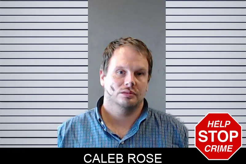 Caleb Rose mugshot