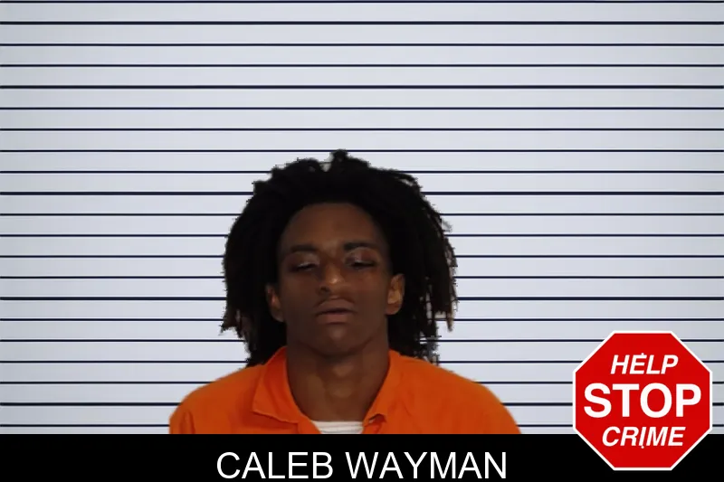 Caleb Wayman mugshot