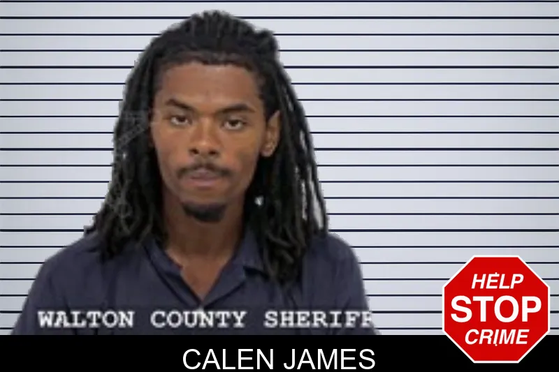Calen James mugshot