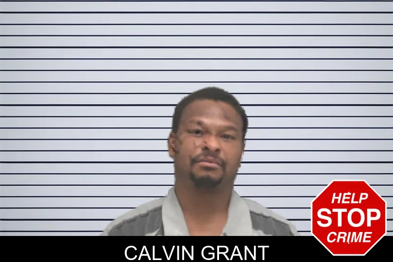 Calvin Grant mugshot