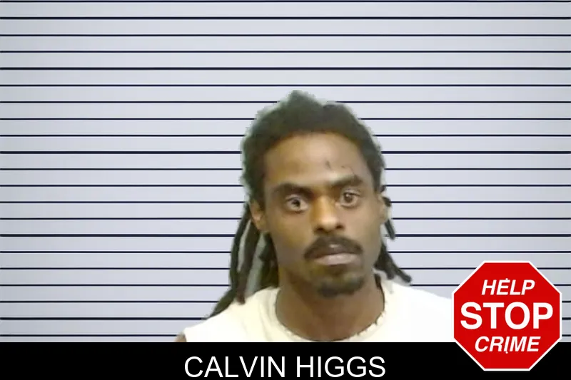 Calvin Higgs mugshot