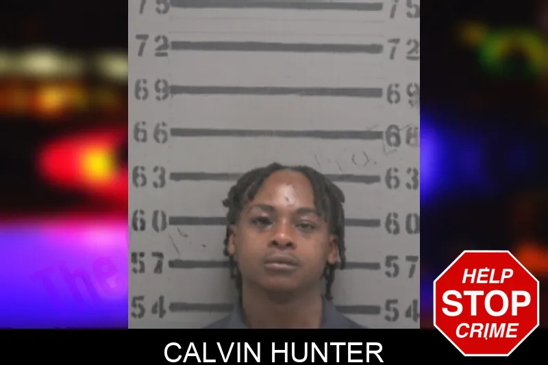 Calvin Hunter mugshot